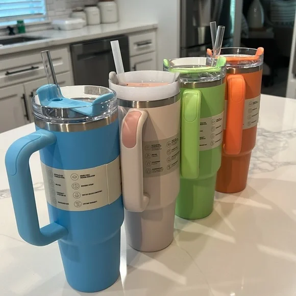 AUTHENTIC. STANLEY TUMBLER BUNDLE!! - Picture 12 of 16